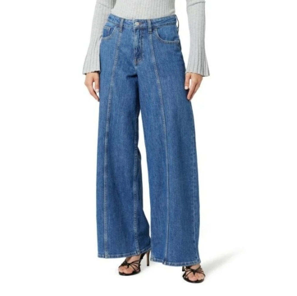 NWT The Drop Frida Relaxed Fit Wide Leg Jeans Size 26